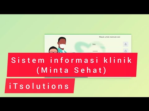 Tutorial System Informasi klinik (Minta Sehat)