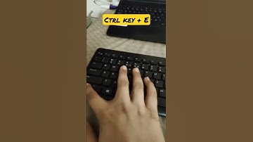 What is function of Ctrl key + E ? | Search bar | Shortcut Keys #shortcutkeys