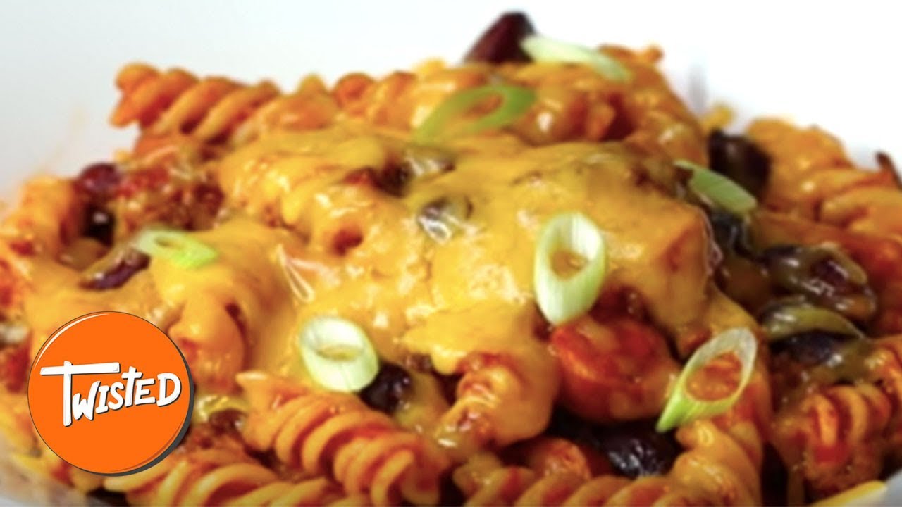 Homemade Chili Dog Pasta Recipe Twisted YouTube