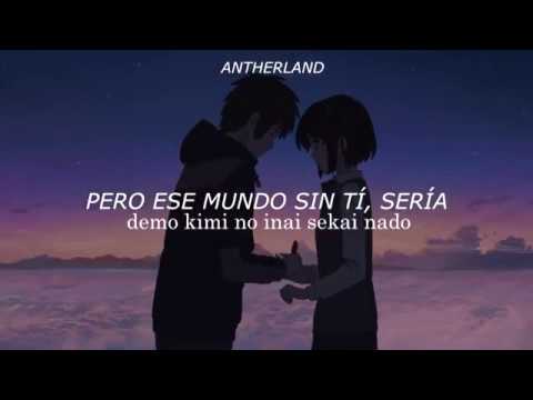 YOUR NAME   RADWIMPS   Nandemonaiya Traducido al Español + Lyrics