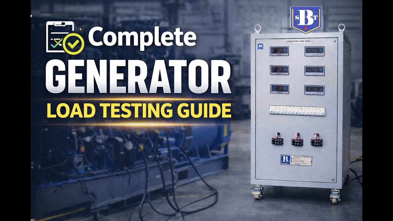 Complete Generator Load Testing Guide | Step-by-Step Procedure ⚡ - YouTube