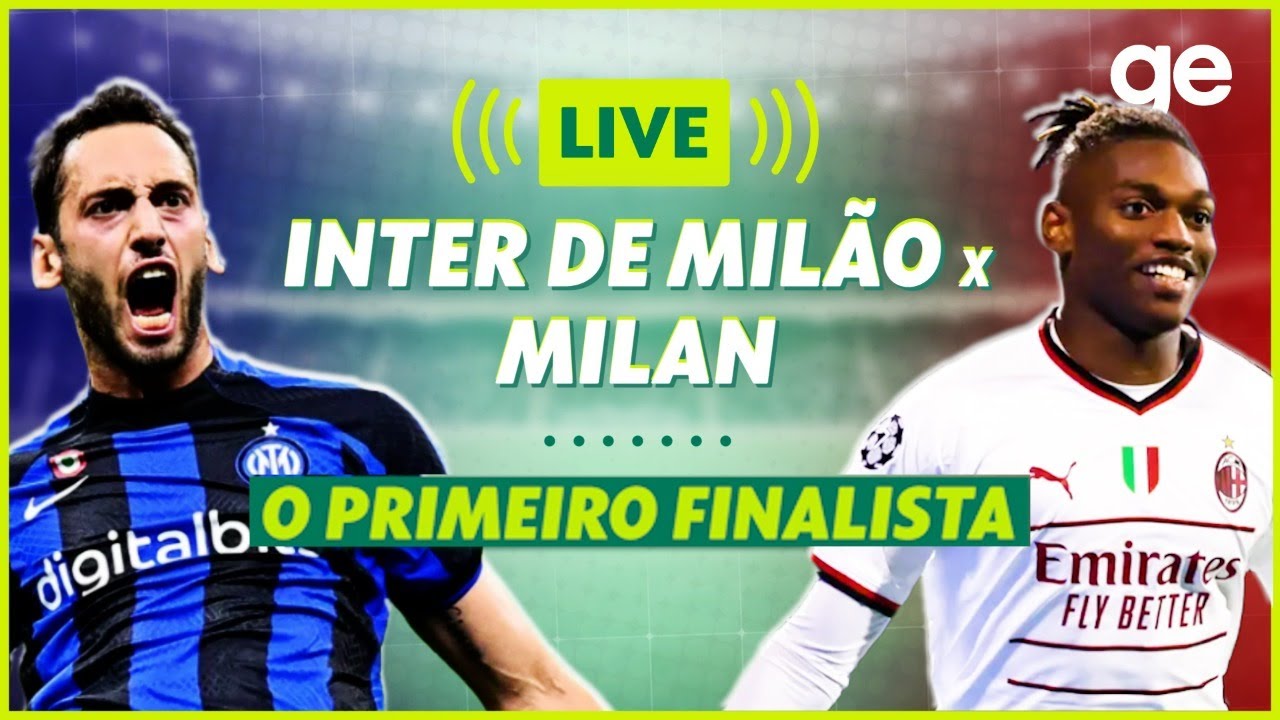 Milan x Inter de Milão: onde assistir a semifinal da Champions de graça