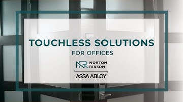 Touchless Solutions for Offices | Norton Rixson Door Controls