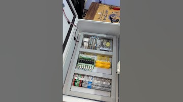 Delta PlC Control Pannel Wiring Complete 🤯😱 #plc #trending #shorts #youtubeshorts