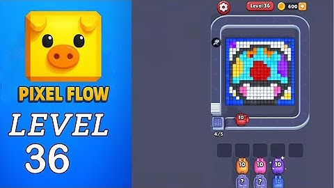 Pixel Flow Level 36 Walkthrough