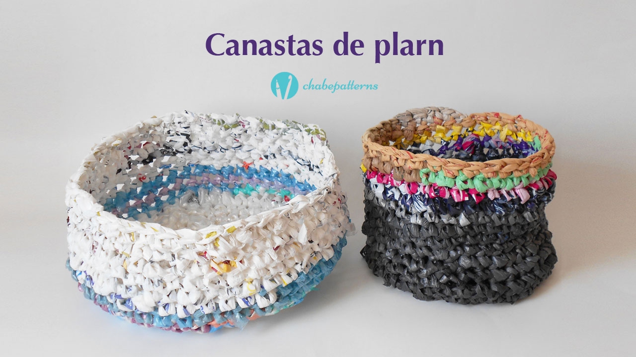 Canastas de plarn