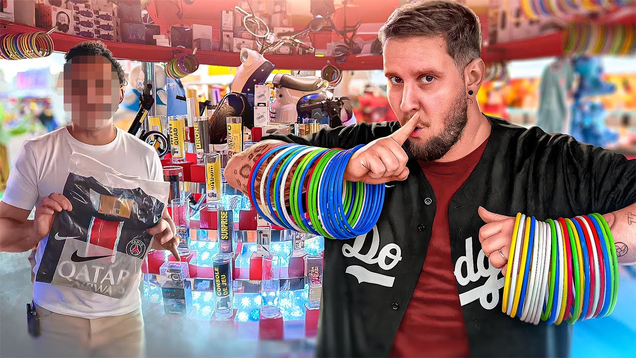 Le FORAIN me DÉTESTE… Je VIDE son STAND DE CERCEAUX à la FOIRE DU TRONE 🎡💶