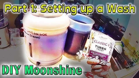 Home Distillation - Part 1: Setting up a Wash