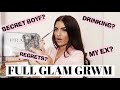 FULL GLAM MAKEUP& ANSWERING PERSONAL QUESTIONS!