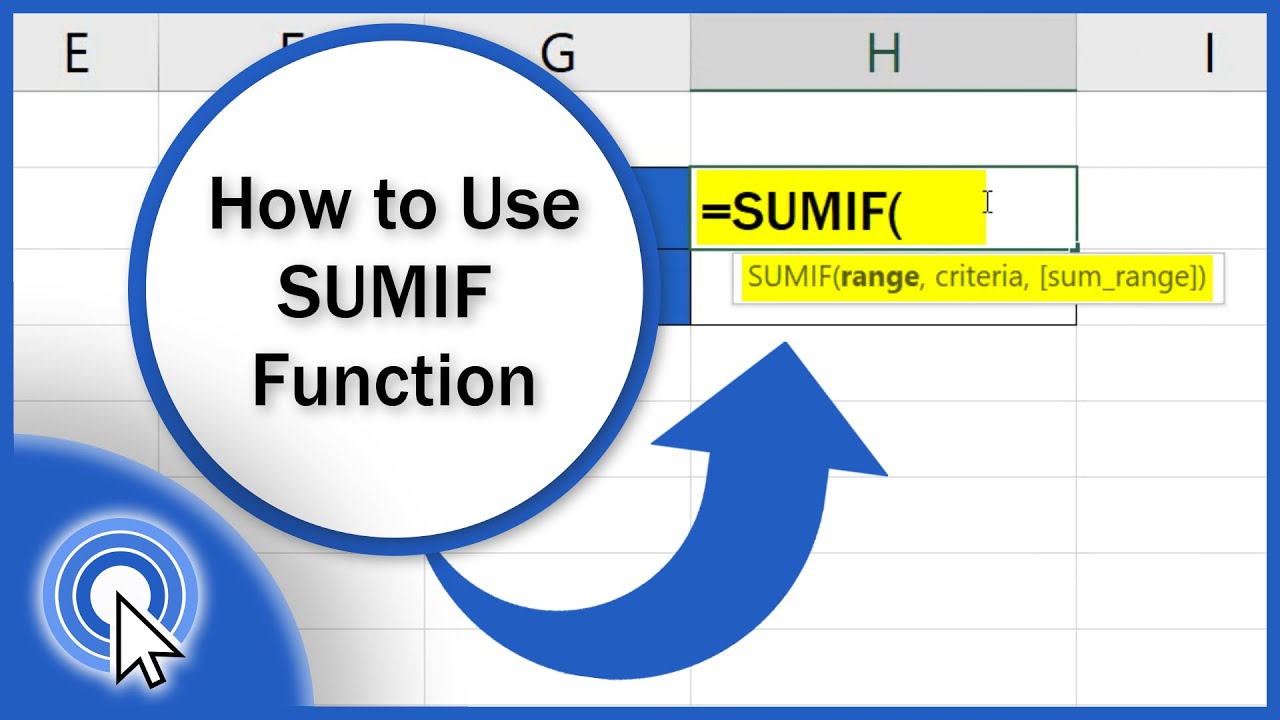 How to Use SUMIF Function in Excel (Step by Step)