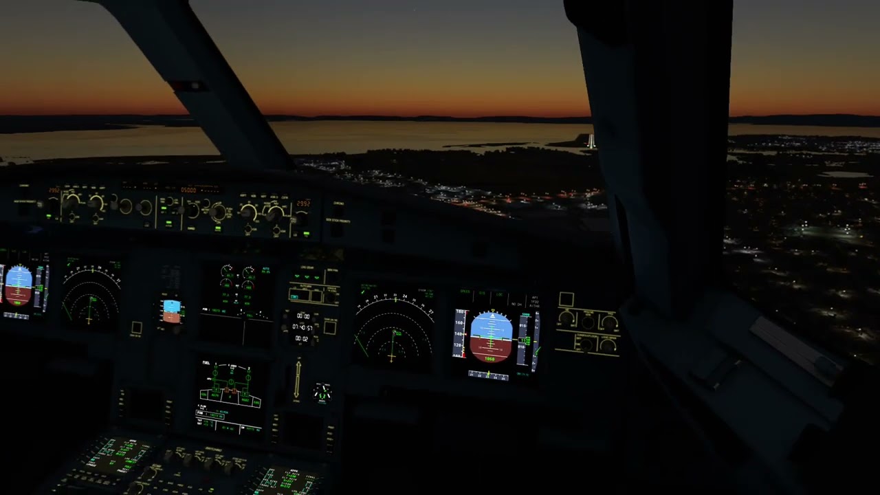 Dusk landing