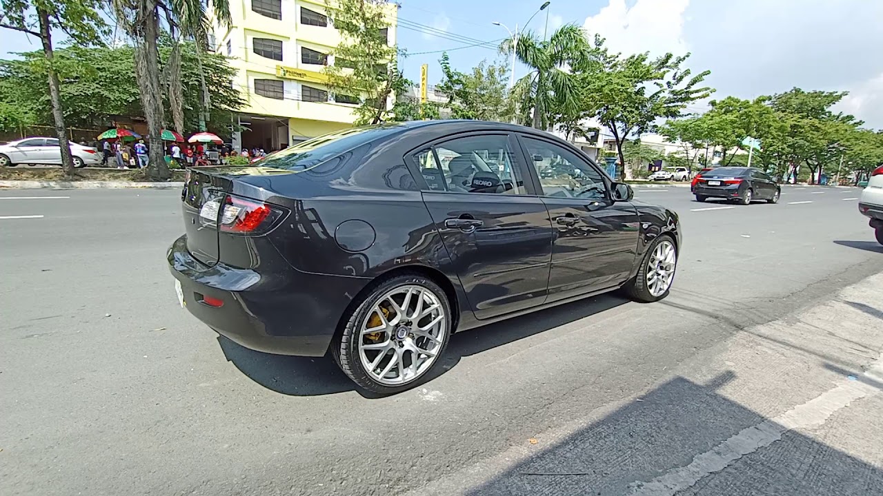Mazda 3 fender to lip fitment Air Suspension YouTube