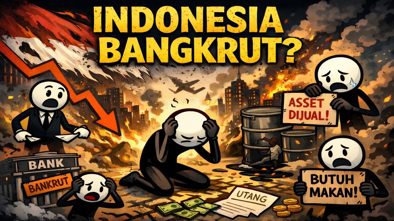 TANDA-TANDA KEBANGKRUTAN INDONESIA SUDAH MULAI DI RASAKAN RAKYAT