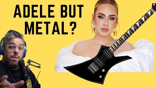 Adele but METAL? 🤘🎸 Easy on Me