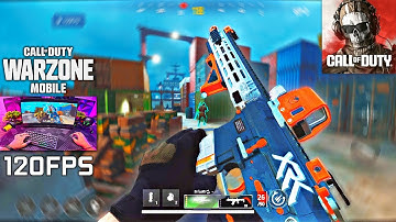 [ HANDCAM ] 120 FPS WARZONE MOBILE SMOOTH GAMEPLAY WITH KEYBOARD & MOUSE (4K)