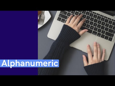 Alphanumeric | Alphanumeric Characters Example | What's Alphanumeric