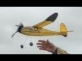 Flight by Rubber-Powered Keil Kraft Competitor in Wawayanda, NY