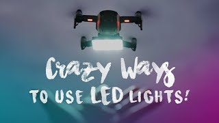 Crazy Ways To Use Led Lights Aputure 198C M9 Review