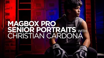 Using the MagBox Pro Softboxes for Creative Senior Portraits with Christian Cardona