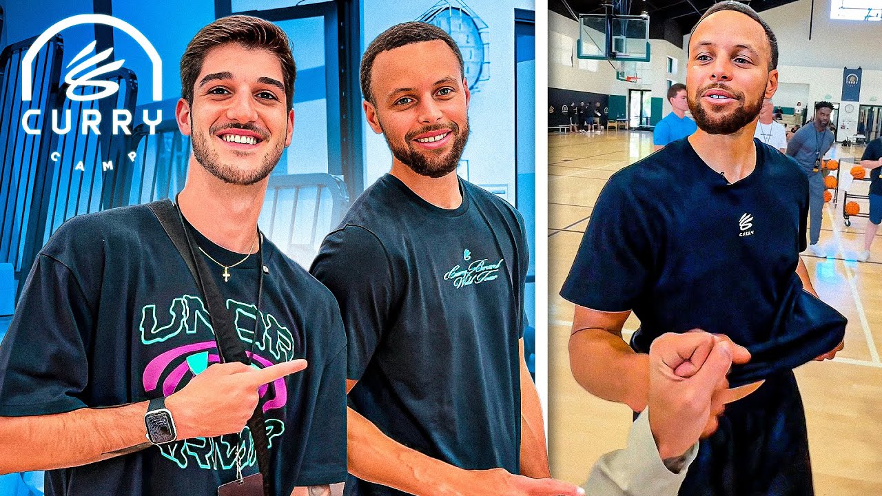 CONHECEMOS STEPH CURRY? COBERTURA EXCLUSIVA DO CURRY CAMP (VLOG)