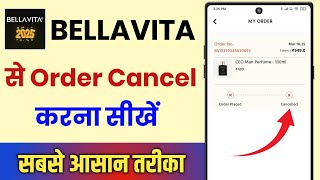 Bellavita App Se Order Cancel Kaise Kare || How To Cancel Order In Bellavita App screenshot 3