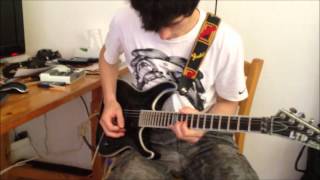 Revocation - Exhumed Identity (first solo guitar cover, iPhone quality)