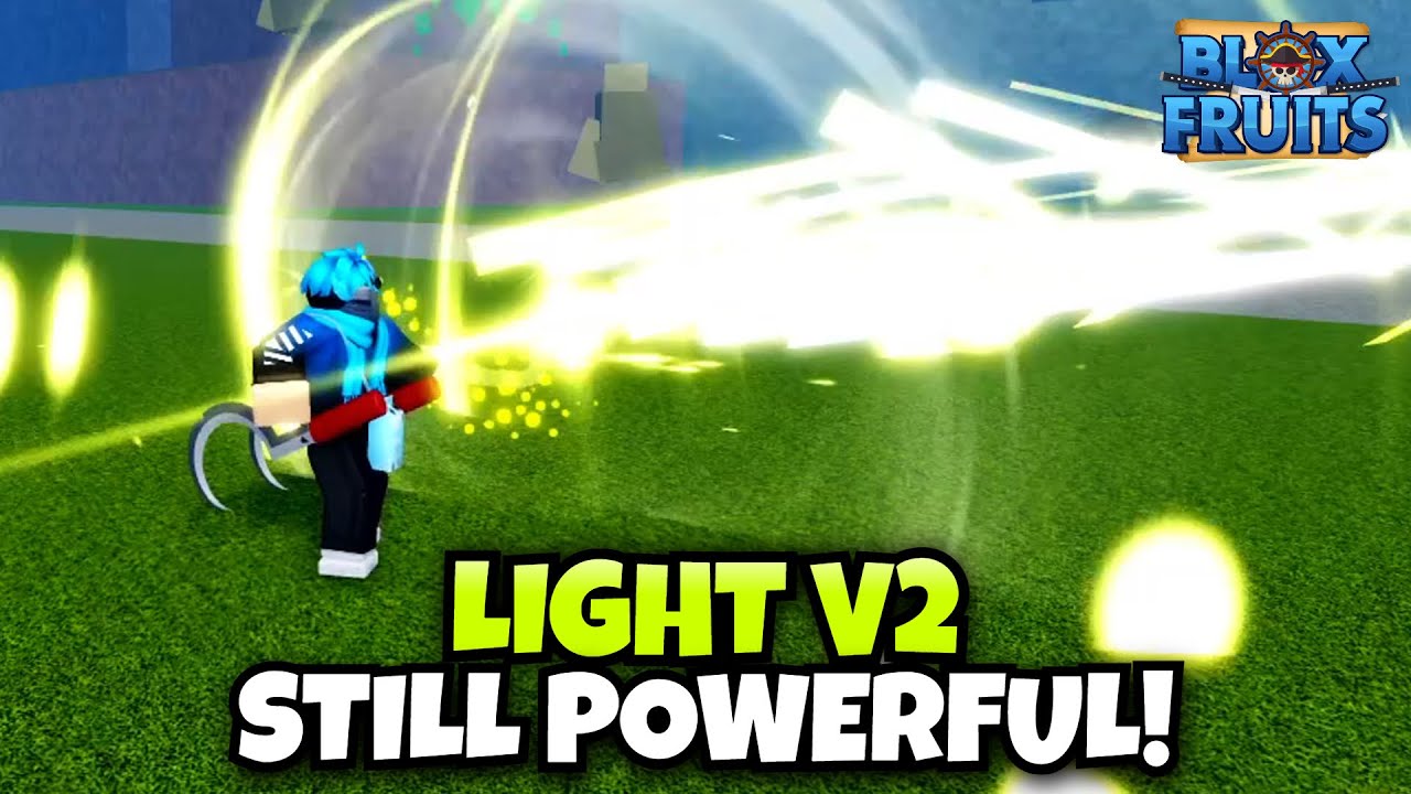 Light V2 Showcase  Blox Fruits 