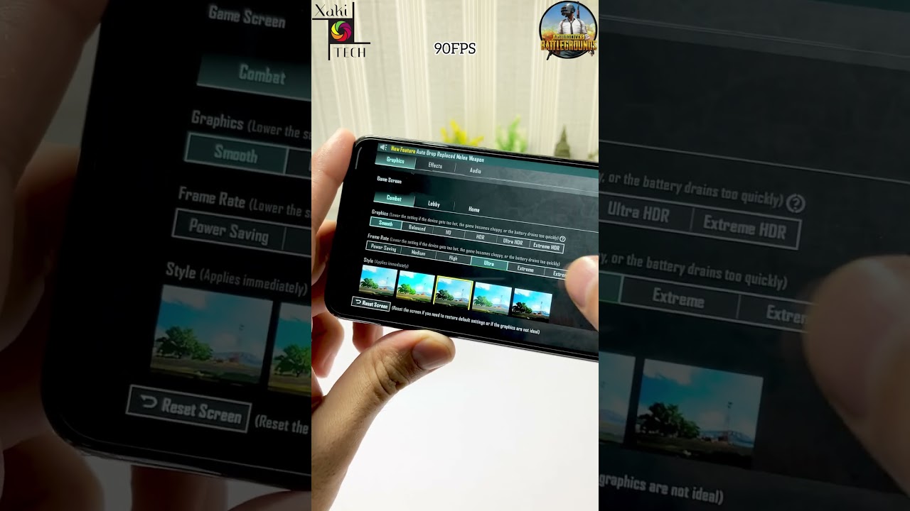 Mi 10T Pubg graphics 90FPS? 