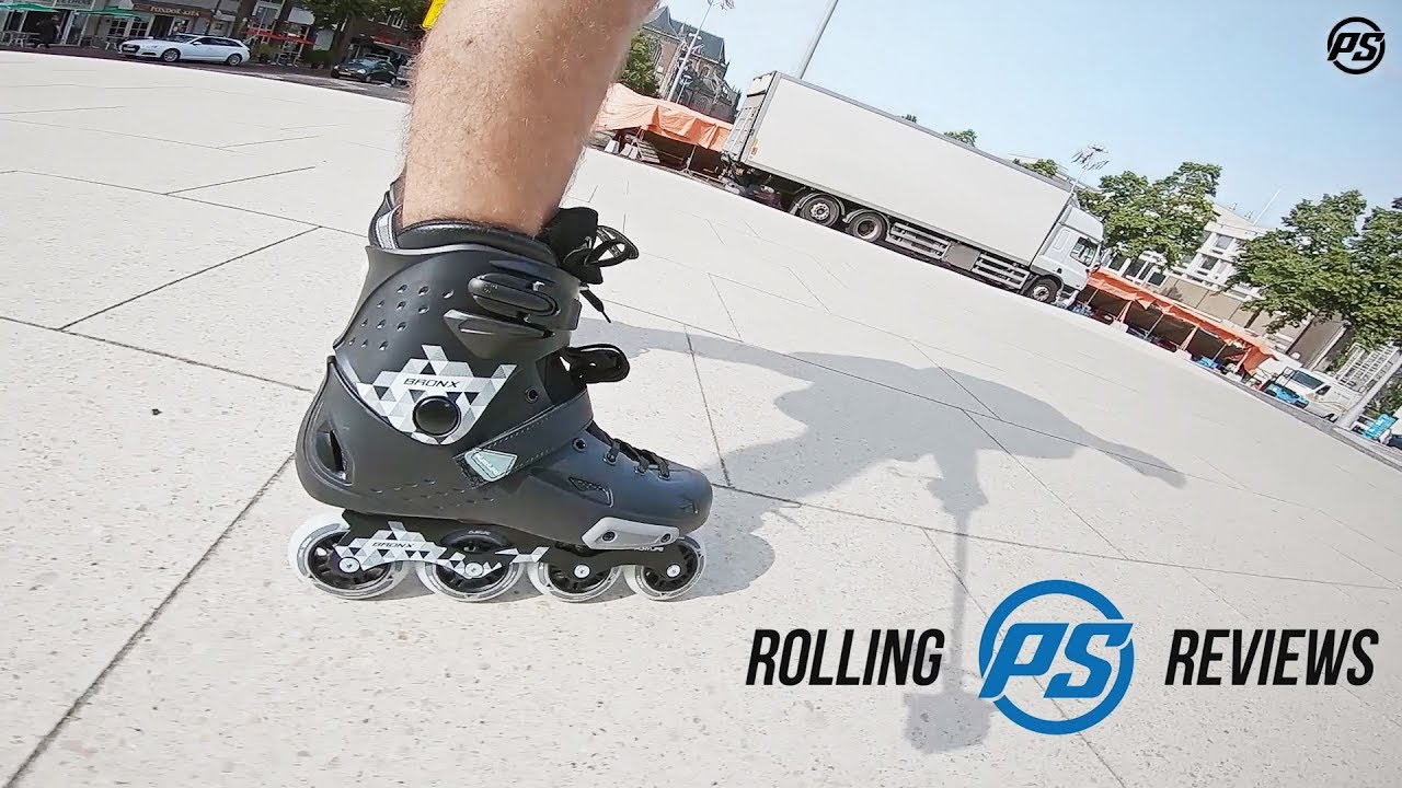Playlife Bronx II 80 skates - Rolling Review - YouTube