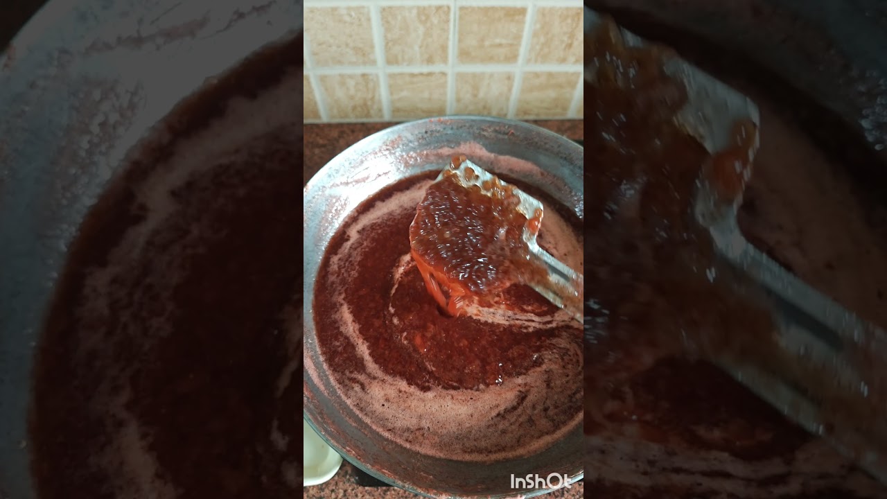 Home made strawberry crush for strawberry cake