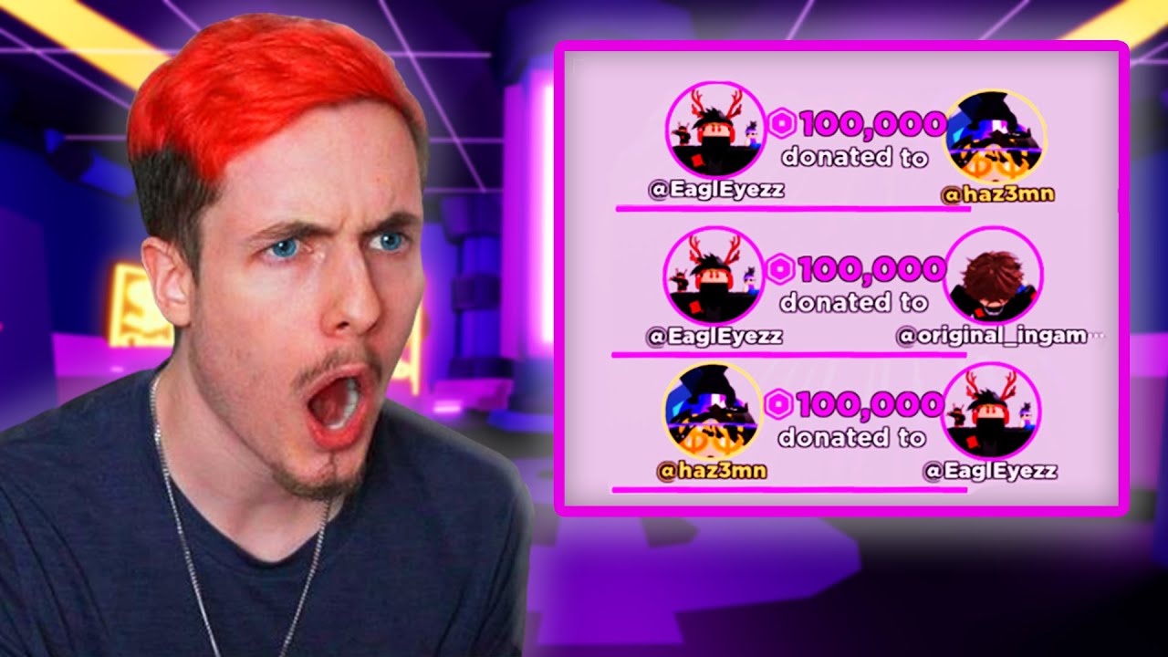 Hazem made me LOSE $200,000 Robux in Pls Donate..