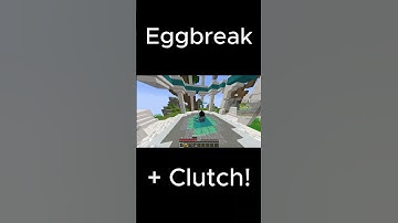 Bedrock pro gets an egg break + elimintion + clutch! #clutch #cubecraft #java #exciting