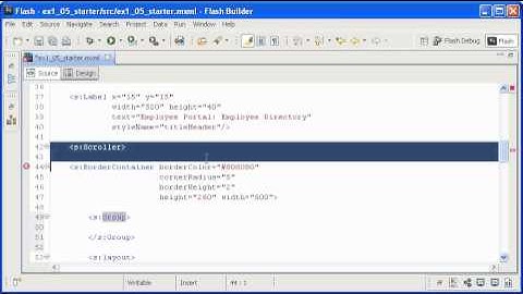 Flex in a Week :: v1 13 Scrollers
