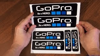 Бесплатные наклейки GoPro Be a HERO. Халява №2