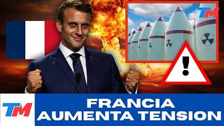 🚨URGENTE: FRANCIA QUIERE DESBORDAR A EE.UU.EN ARMAS NUCLARES"para ser temidos hay que ser poderosos"