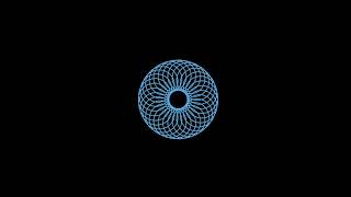 epitrochoid with Python 60fps F