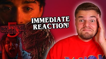 Stranger Things Season 5 Volume 1 Immediate REACTION!