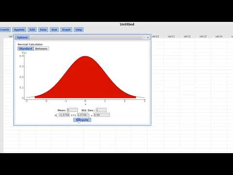 Video: StatCrunch'ta Chi Square için test istatistiğini nasıl buluyorsunuz?