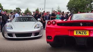 A rev battle between ferrari enzo and porsche carrera gt at sharnbrook
supercar sunday 2016. facebook: https://www.facebook.com/.adamc3046
neither...