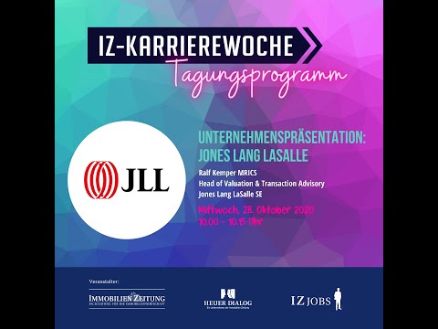 Unternehmenspräsentation: Jones Lang LaSalle auf der IZ-Karrierewoche