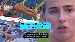 Women's Pole Vault Div 2, European Games / European Athletics Team Championships 2023