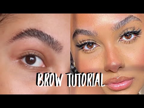 IN DEPTH BROW ROUTINE FOR THICK BROWS
