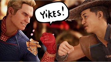 *NEW* Homelander vs Kung Lao intro dialogue - Mortal Kombat 1