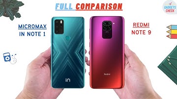 Micromax Ione Note 1 vs Redmi note 9 || Full Comparison || Which one is Best !
