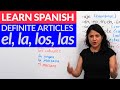 Choose the correct gender in Spanish: el & la - ALL you need to know about articles in Spanish