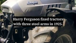 Harry Ferguson fixed tractors with three steel arms in 1925 #ThreePointHitch