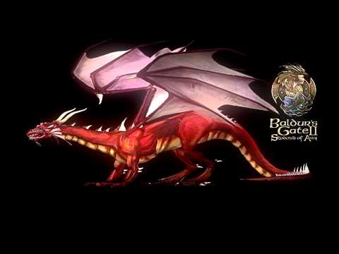 Baldur's Gate 2 - Dragon Battle Music (remastered) (HQ) 