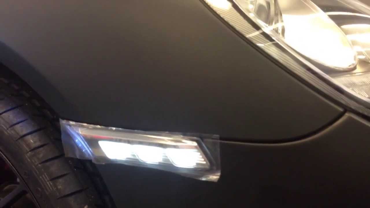 Porsche 997/987 LED Side Markers Upgrade Kit - No Error Black or Chrome Porsche Sinister Build