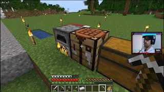 farm afmaken en naar iron zoeken in survival : Aflevering 7