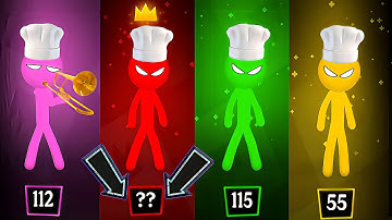 Instruction 😱 How to do it ! Stickman party 99 points | Gameplay - Stickman Party 1 2 3 4 Player